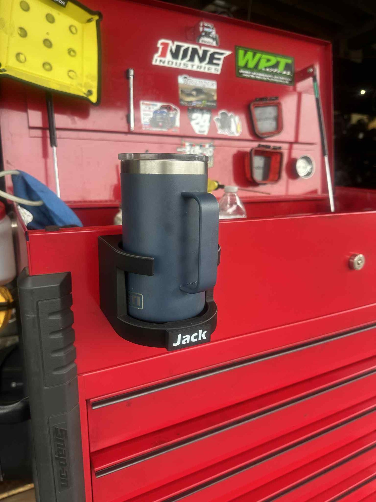 Magnetic Cup Holders for Toolboxes, Trucks & Garages